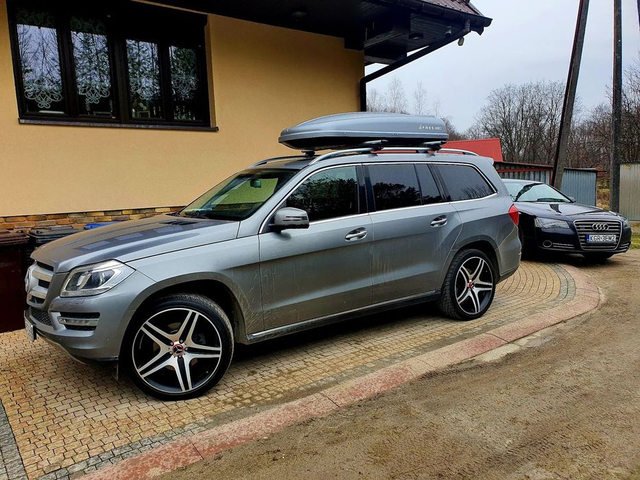 Mercedes-Benz GL Mercedes GLS Diesel 330KM felgi AMG 22" niski przebieg