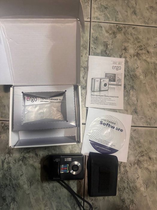Ergo Миниатюрный цифровой фотоаппарат как новый Great Britain
