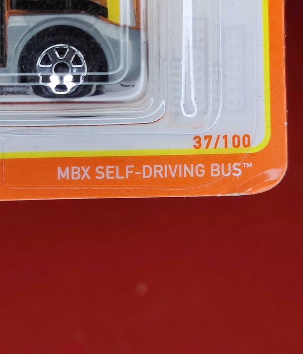 Matchbox MBX self-driving bus 37/100