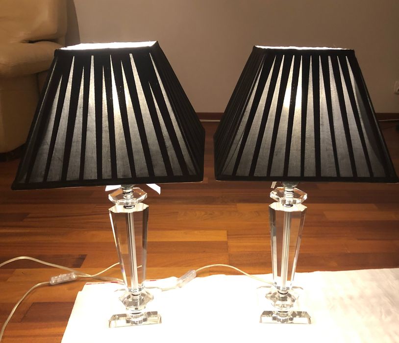 Lampy Glamour komplet/ 2 szt
