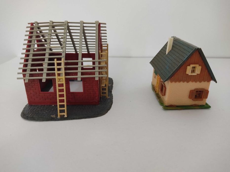 2 casas para decoração de maquetes escala H0
