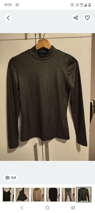 Paczka paka ubrań damskich + dodatki M/L DUŻA GRATISY