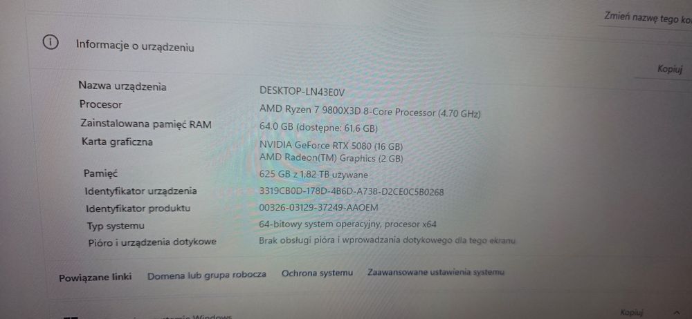 Zestaw Komputerowy Gamingowy Pc Super Stan