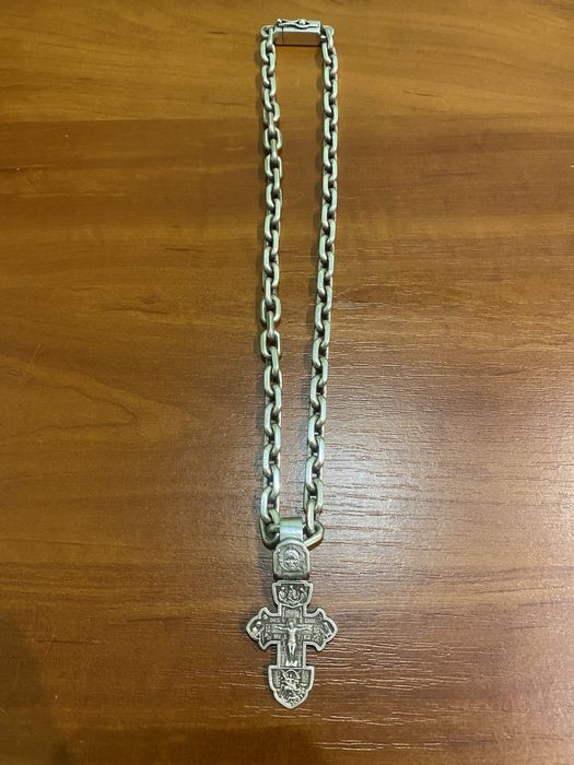 Серебряная цепочка якорное плетение