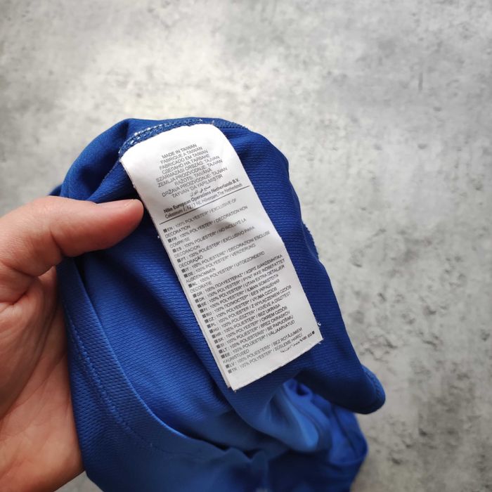 MĘSKA Koszulka Sportowa PREMIUM Granat Running Nike Dri-Fit Active