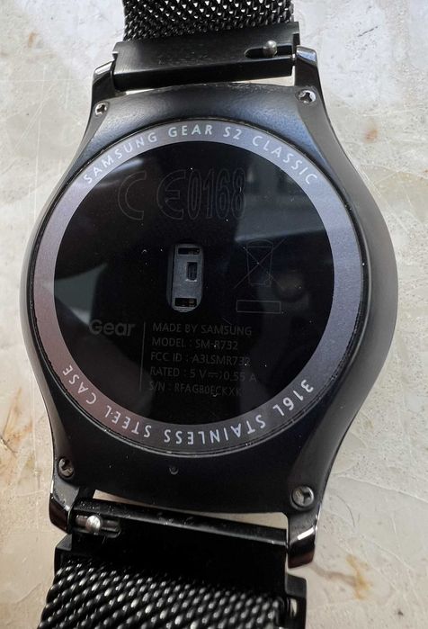 Samsung Gear S2 Classic, SM-R732, Czarny