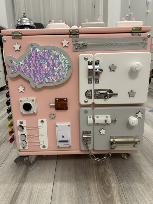 Бізікуб тумба 40х40х40 з місцем для зберігання