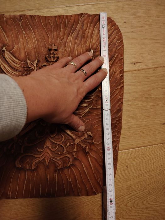 Drewniane godło orzeł