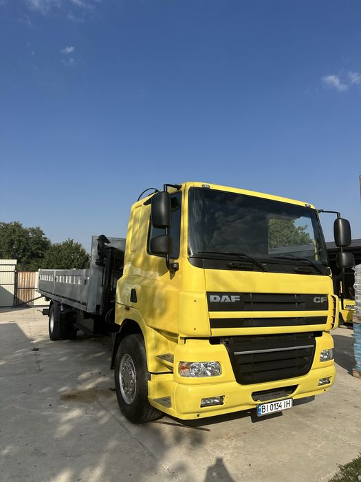 Daf CF85. Кран маніпулятор HIAB 100.2