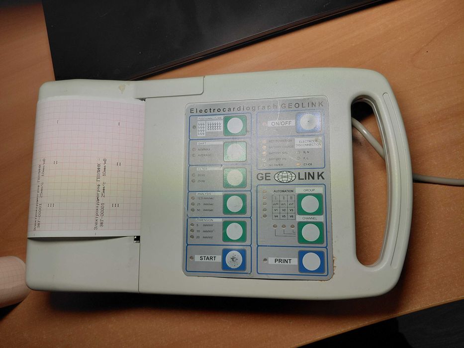 Електрокардіограф ГЕОЛИНК ЭКЗТ-12-01