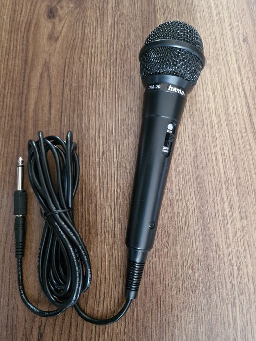 Mikrofon dynamiczny HAMA DM 20 NOWY