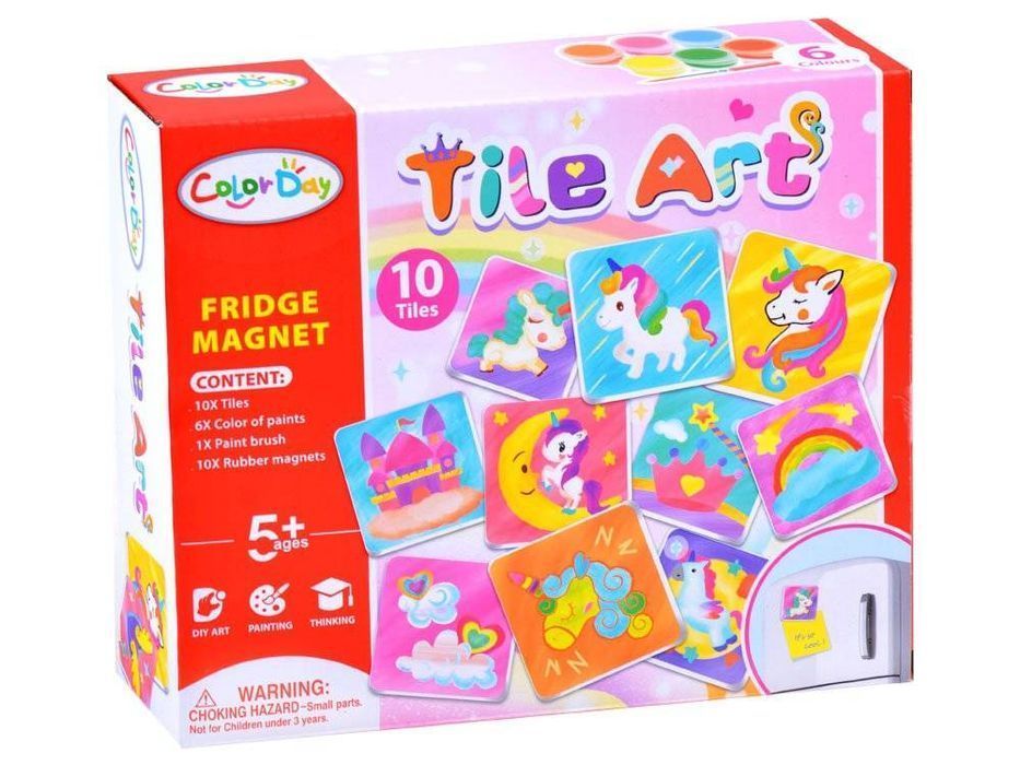 Magnesy Kreatywny Zestaw Zrób Sam Pomaluj Pamiątka