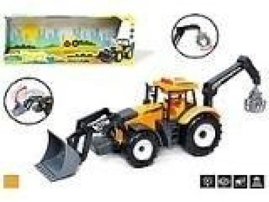 Traktor z napędem pudełko,120x405 mm