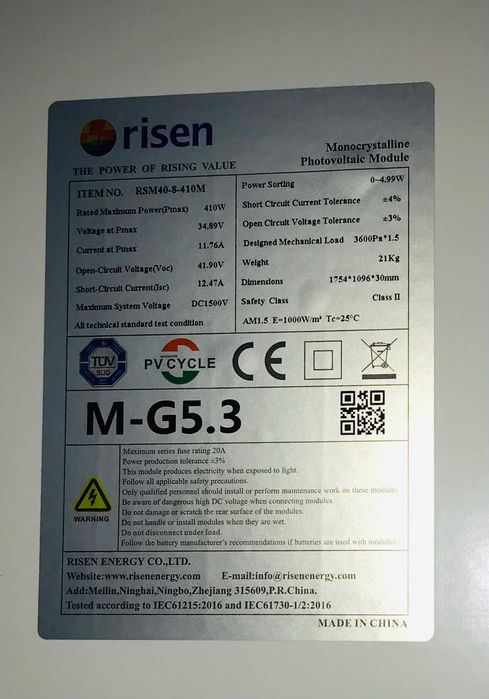 Сонячні панелі в Тернополі Risen Longi від 435 вт 730 вт