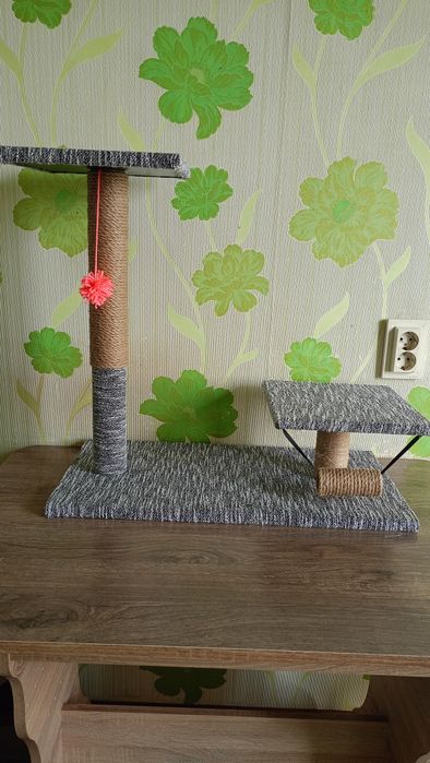 Кігтеточка Нова АКЦІЯ 200грн
Обмотка з джуту 8/6 мм – натурально, наді