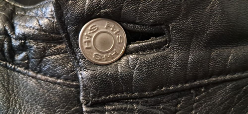 Spodnie skórzane  rozm 36