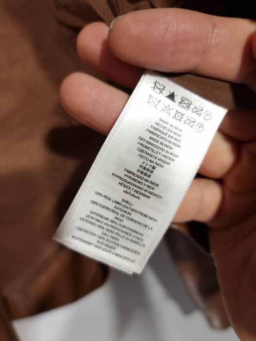 Кожаная куртка натуральная кожа Michael Kors размер S