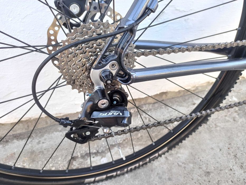 Rower gravel przełaj Everest Adventure koła 28 tarczówki XL 180-205 cm