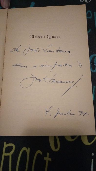 Livros Autografados de José Saramago