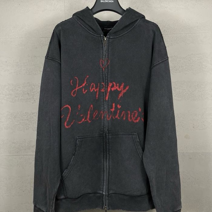 Худи Balenciaga Valentines day,зіпка,зіп худі zip hoodie
