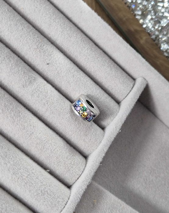 srebrna zawieszka do bransoletki w stylu charms pandora srebro 925