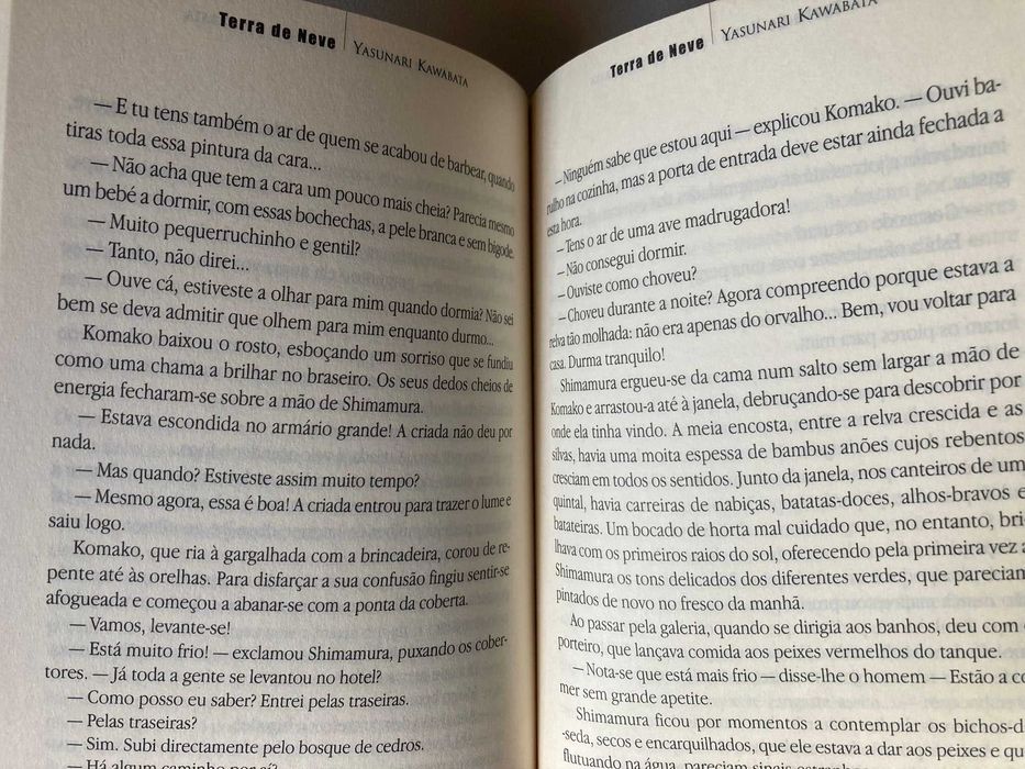 Terra de Neve, de Yasunari Kawabata