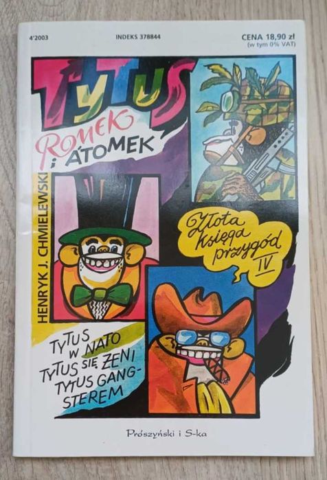 Tytus, Romek i A'Tomek Złota Księga Przygód IV