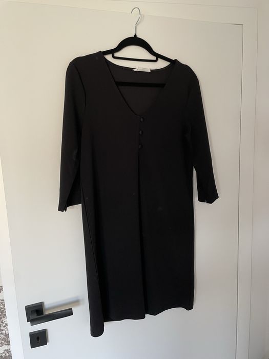 Mała czarna sukienka teranowa M