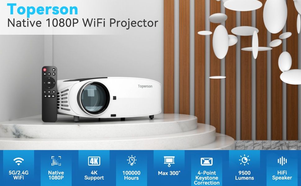 Projetor Full HD Topperson YG-670