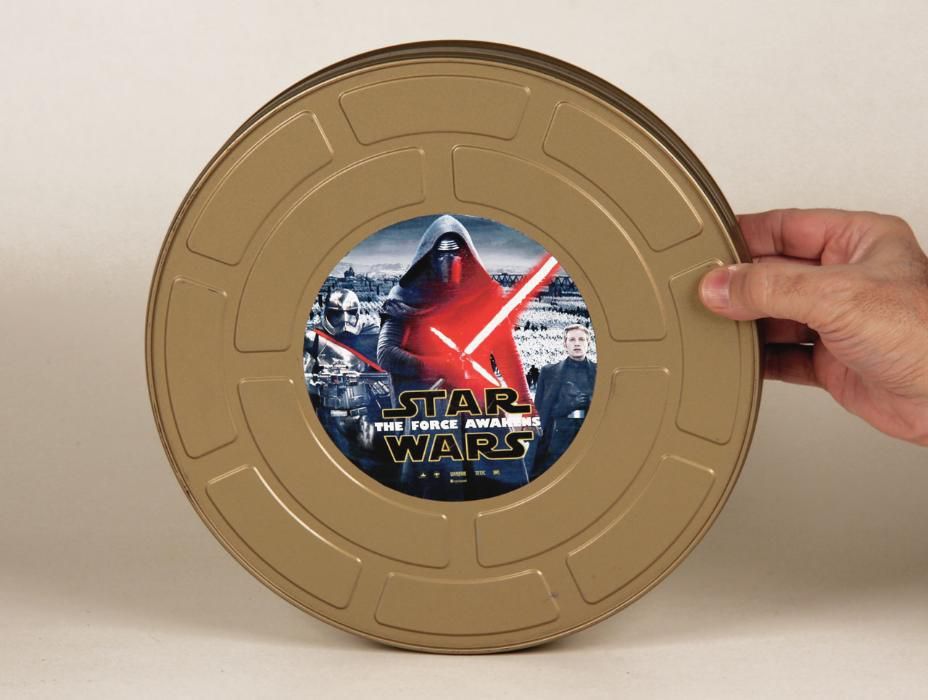 Star Wars Lata Promocional Sala Cinema estreia The Force Awakens