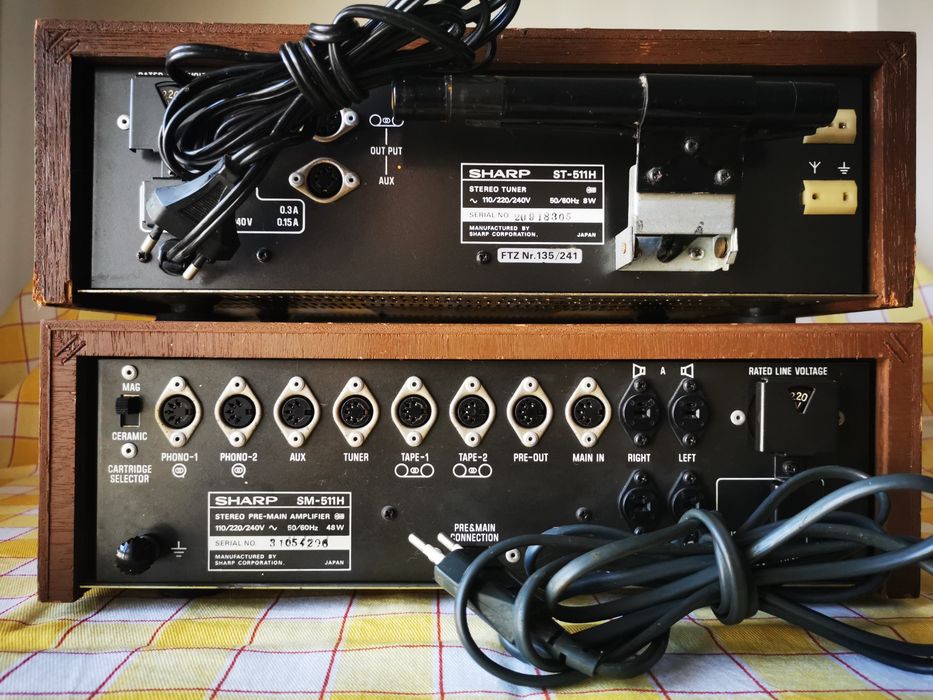 Sharp Vintage Amplifier/Tuner Set64739419571843121
