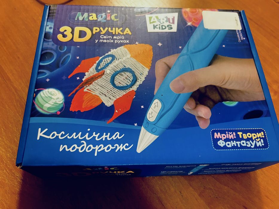 3D ручка з пластиком