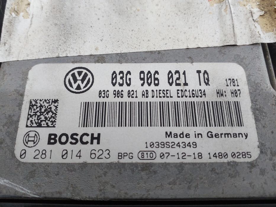Centralina motor / ECU VOLKSWAGEN Golf V Variant (1K5)