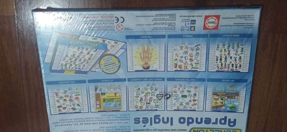 Jogo "Aprendo inglês"
