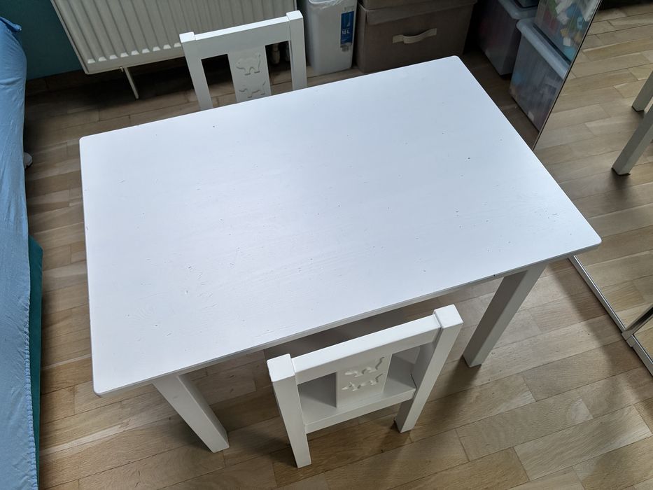 Stolik Sundvik i 2 krzesełka Kritter komplet