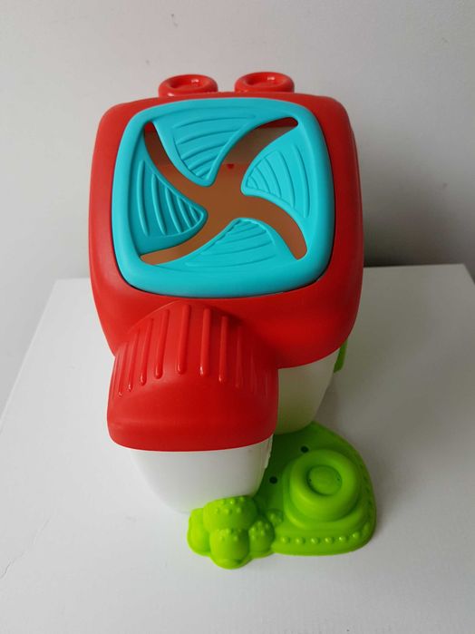 Clementoni sorter farma domek miękkie klocki Soft Clemmy pies krowa