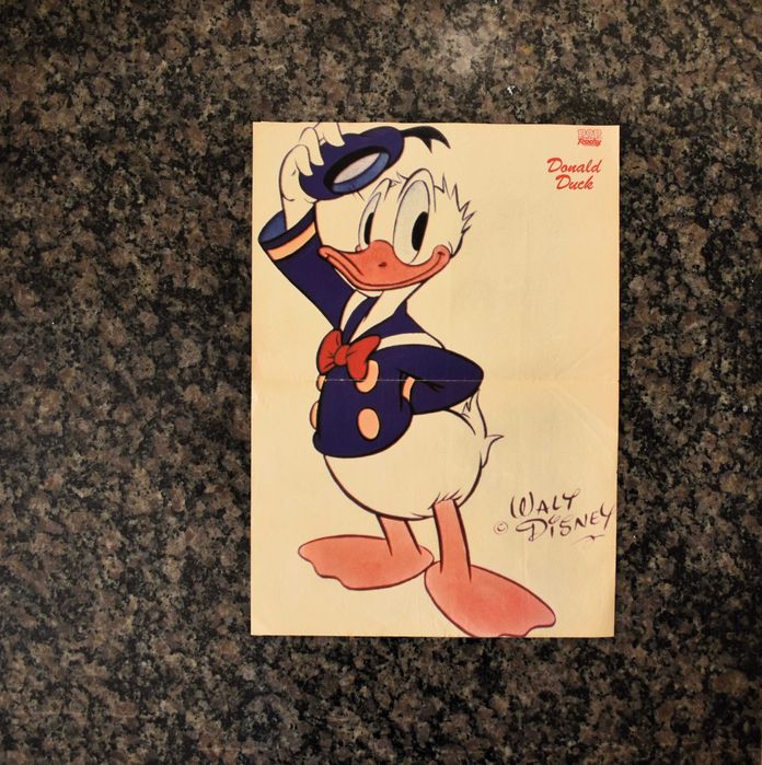 Poster Vitange - Donald Duck / Marius Müller-Westernhagen