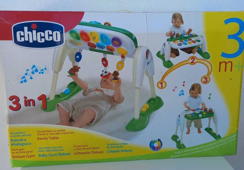 Ginásio Chicco baby Deluxe 3 em 1