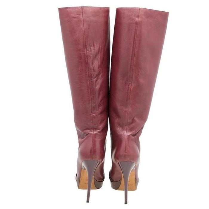 Сапоги Dior Burgundy