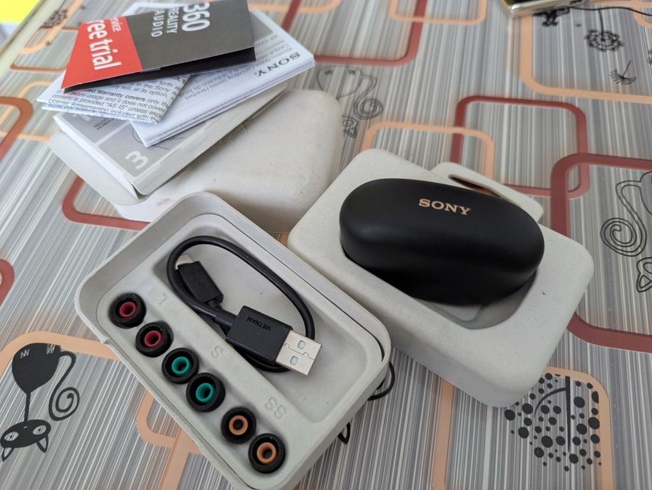 ІДЕАЛ Sony WF-1000XM5 ОРИГІНАЛ!!! TWS-навушники/Супер звук і шумодав