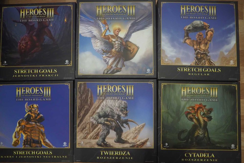 Heroes 3 The Board Game All in