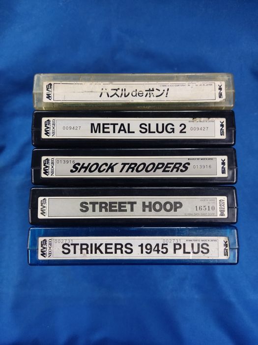 Neo Geo Mvs cassetes