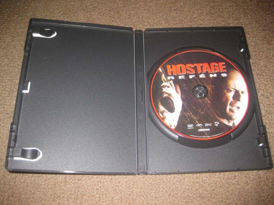DVD "Hostage- Reféns" com Bruce Willis