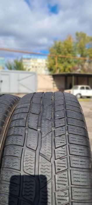 Зима 225/60/R16 6.1 мм Continental 2шт Колёса Резина Шины Склад