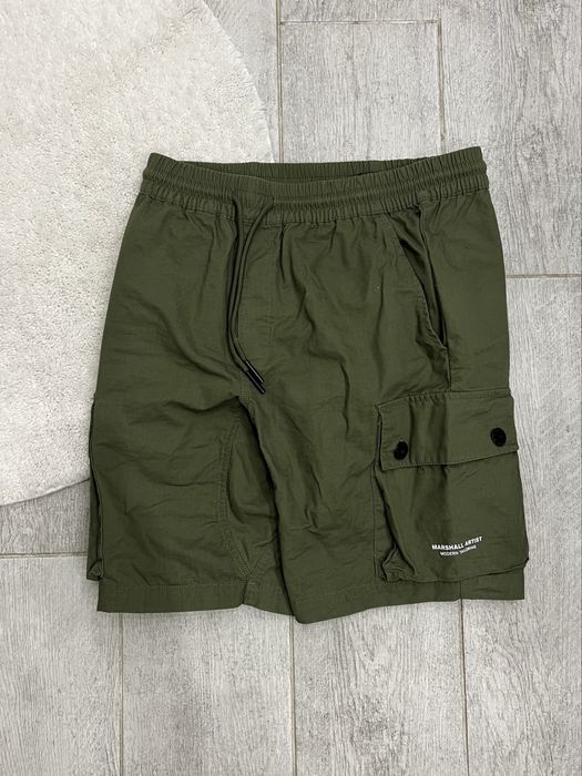 Marshall Artist Cotton Ripstop Shorts Khaki
