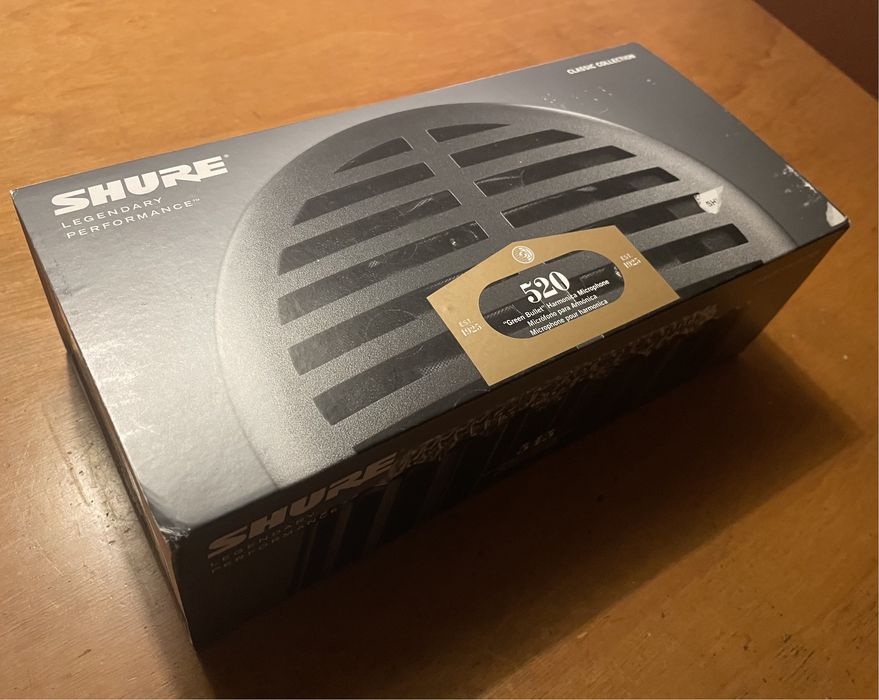 Microfone Shure 520DX Green Bullet