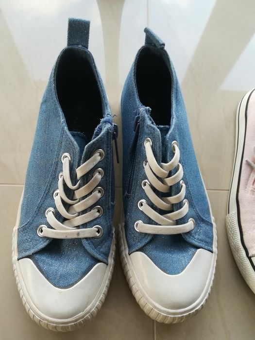 Tenisówki 3 pary 22 cm