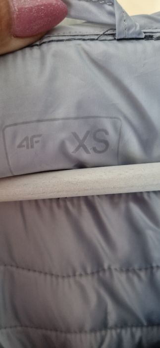 Kurtka pikowana długa płaszcz przejściowa 4F