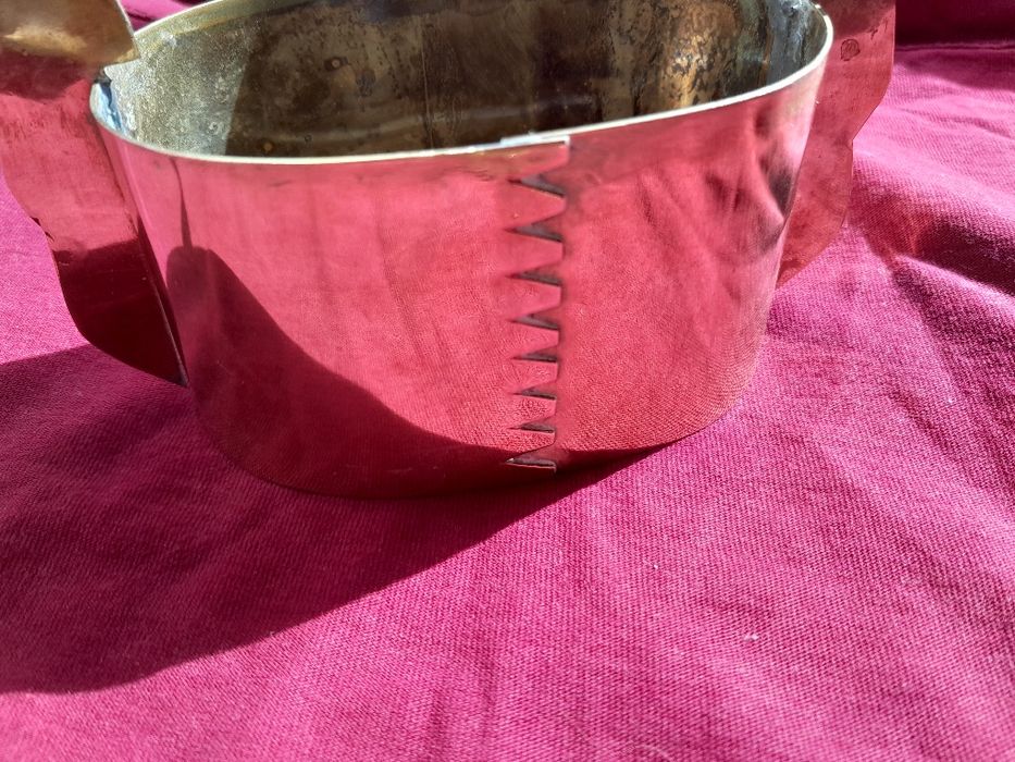 Szkatulka miedziana norweska puszka