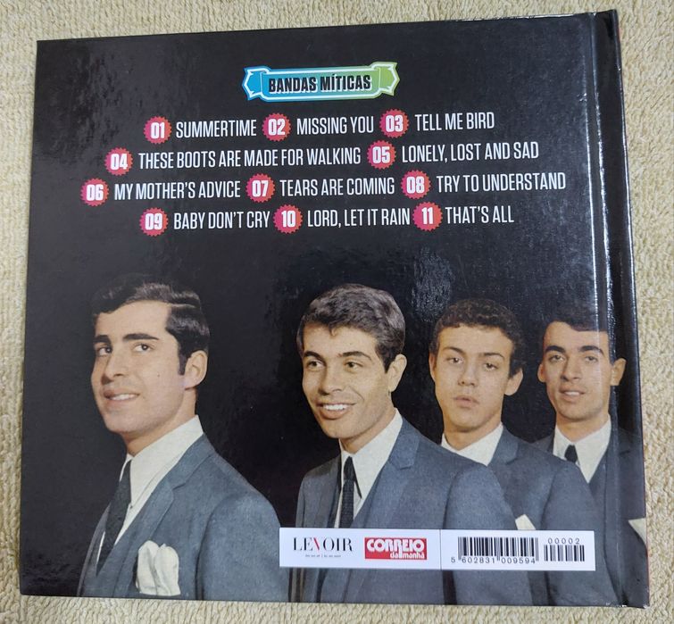 Cd  livro  Sheiks da colecção Bandas Míticas